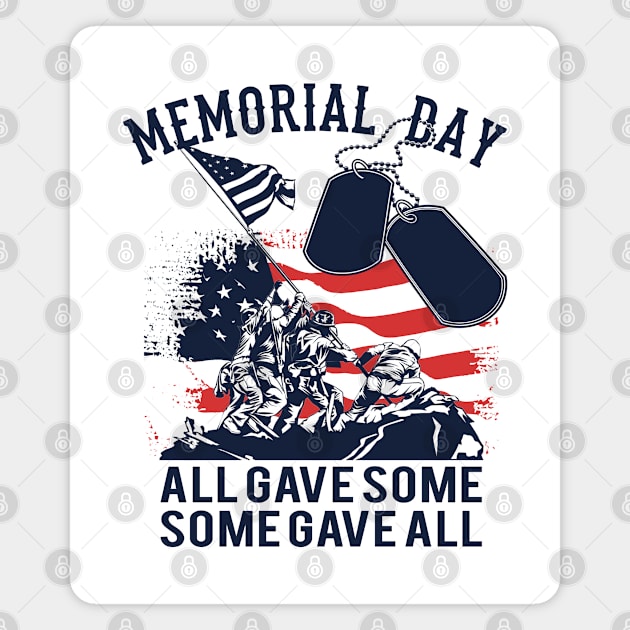 Memorial Day Magnet by SublimeDesign